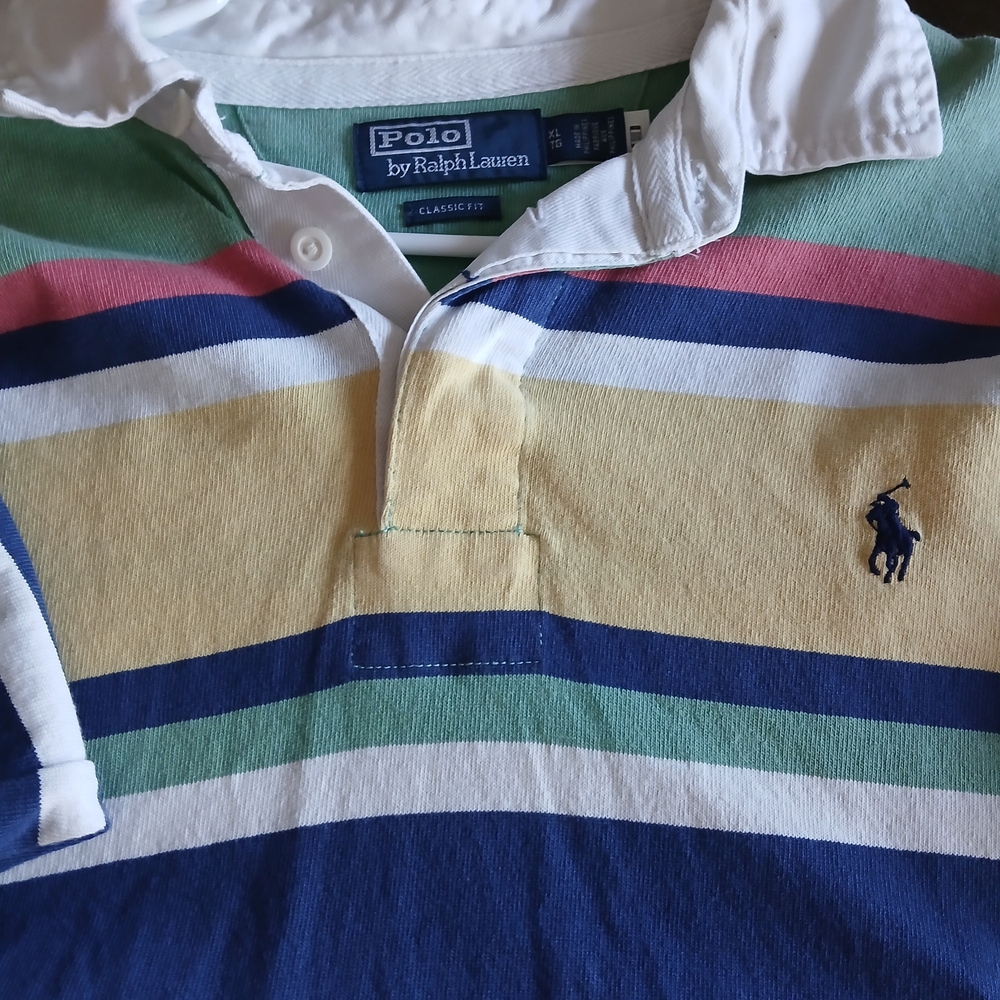 Polo by Ralph Lauren Kids Colorful Striped Polo